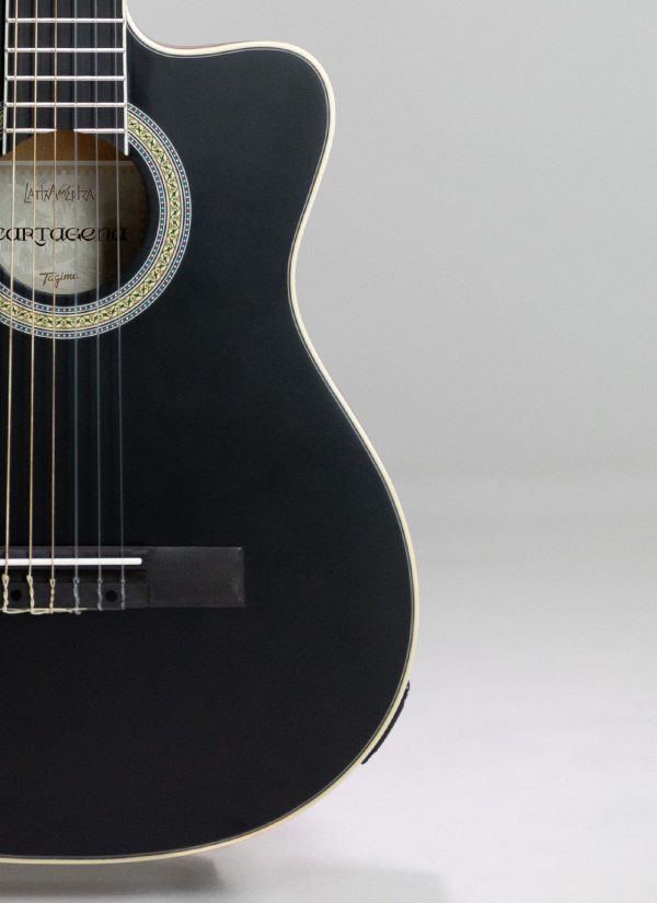 Violão Tagima Flat Nylon Elétrico Cartagena BKS - Image 3