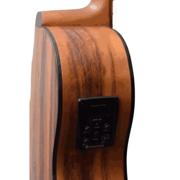 Violão Giannini Mini Jumbo Aço Eletrico FK5 Goal EQ NS - Image 3