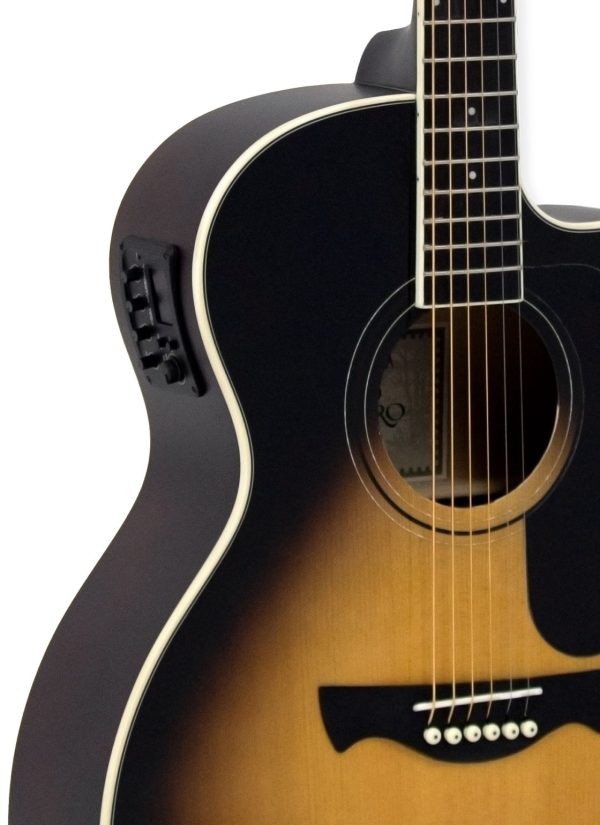 Violão Tagima Aço Elétrico Rio Negro VSB - Image 4