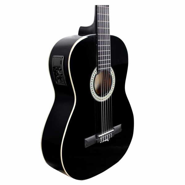 Violão Giannini Nylon Elétrico Start N14 CEQ BK - Image 4