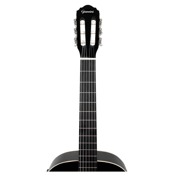 Violão Giannini Nylon Elétrico Start N14 CEQ BK - Image 6